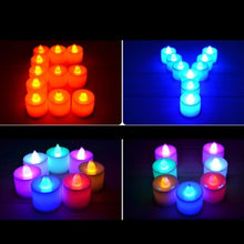 Load image into Gallery viewer, Plastic Candle Shape Light Fliker Flameless