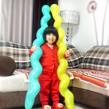 Load image into Gallery viewer, Helium Spiral Latex Party Balloons