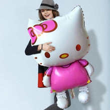 Load image into Gallery viewer, Hello Kitty Cat Foil Party Balloons