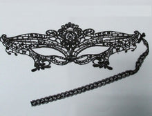 Load image into Gallery viewer, Black Sexy Lady Lace Mask Cutout Eye Mask