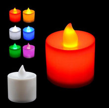 Load image into Gallery viewer, Plastic Candle Shape Light Fliker Flameless