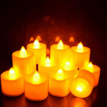 Load image into Gallery viewer, Plastic Candle Shape Light Fliker Flameless