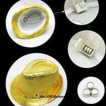 Load image into Gallery viewer, Lighting Flash Fedora Party Hat
