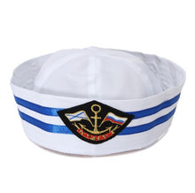 Load image into Gallery viewer, Marine Military Cap Costume Party