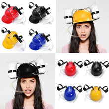 Load image into Gallery viewer, Dual Can Holder Straw Helmet Cap