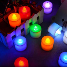 Load image into Gallery viewer, Plastic Candle Shape Light Fliker Flameless