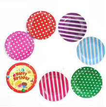 Load image into Gallery viewer, Cake Paper Plates For Kids Children Birthday