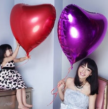 Load image into Gallery viewer, Supersize Heart Shap Foil Air Balloons