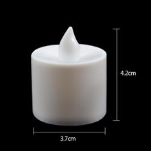 Load image into Gallery viewer, Plastic Candle Shape Light Fliker Flameless