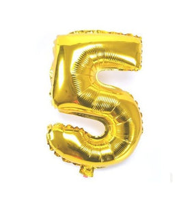 Number Digit Foil Party Balloons